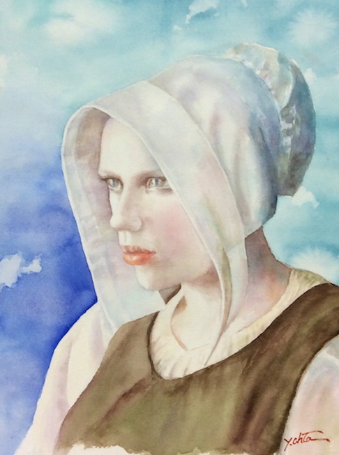 水曜コース会員作品　女性Tさん　油彩