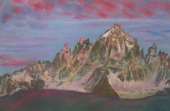 水曜コース会員作品　女性Ｏさん　パステル