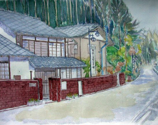 火曜コース会員作品　男性Ｋさん　水彩