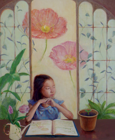 火曜コース会員作品　女性Ｏさん　アクリル