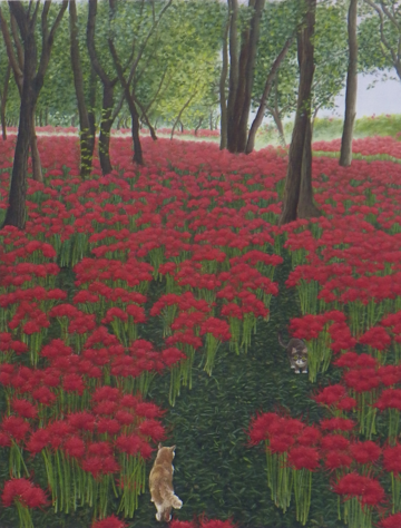 水曜コース会員作品　女性Ｓさん　アクリル