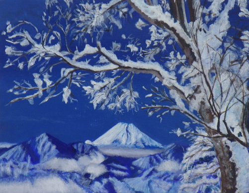 水曜コース会員作品　女性Ｙさん　アクリル