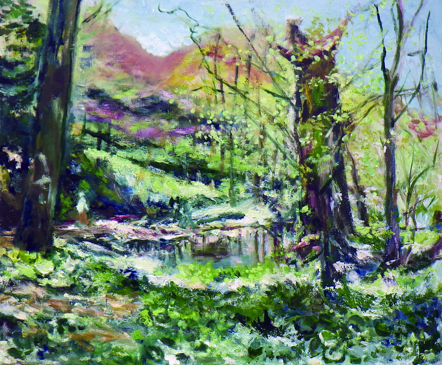 火曜コース会員作品　女性Yさん　油彩